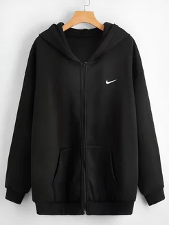 Худи женское Зипка Nike оверсайз толстовка на молнии Nike 207762908 купить за 2 287 ₽ в интернет-магазине Wildberries