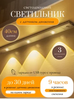 Светильник с датчиком движения Happy project 207796497 купить за 639 ₽ в интернет-магазине Wildberries