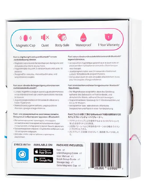 Lovense Вибратор в трусики Ferri, силикон, розовый, 7,4 см, розовый, фото 7