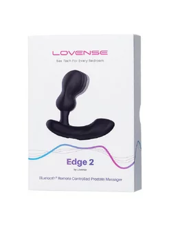 Стимулятор простаты LOVENSE Edge 2, силикон, черный, 12,4 см Lovense 207872728 купить за 11 458 ₽ в интернет-магазине Wildberries