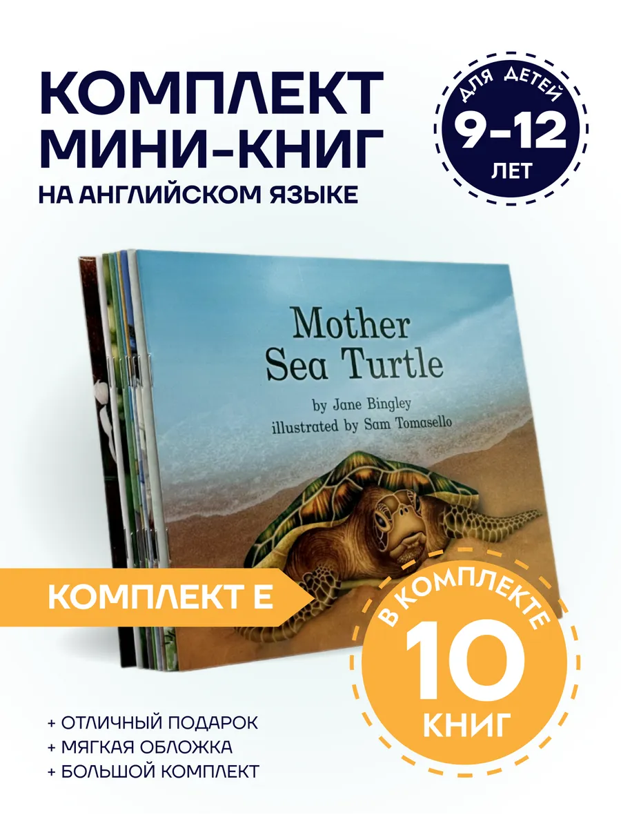Книги на английском языке для детей 9-12 лет (комплект E)