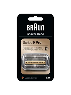 Сетка и режущий блок 94M для электробритв Series 9 и 9 Pro Braun 207909667 купить за 6 582 ₽ в интернет-магазине Wildberries