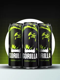 Горилла Energy Drink 3 шт Сладость и радость 207911106 купить за 302 ₽ в интернет-магазине Wildberries