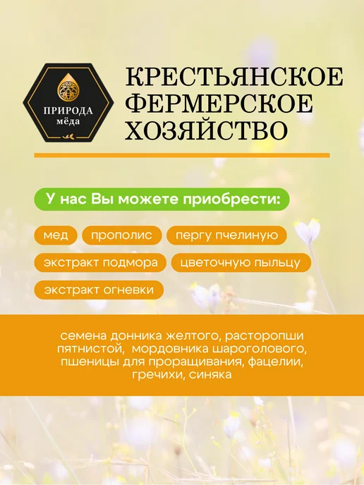 Природа Мёда Гречиха семена сидерат медонос 1 кг, урожай 2025 года, 3 кг, фото 5