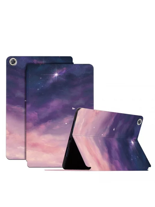 Fanoya Чехол для планшетного компьютера Huawei MediaPad M5 lite, розовый