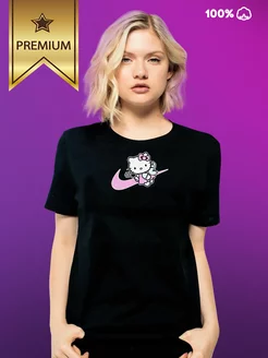 Футболка с принтом Nike Hello Kitty фея StylePrint 208033041 купить за 332 ₽ в интернет-магазине Wildberries