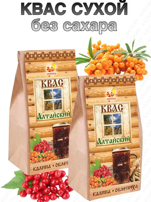Kazhura Квас сухой хлебный, 2шт по 700гр, 2 шт, 700 г