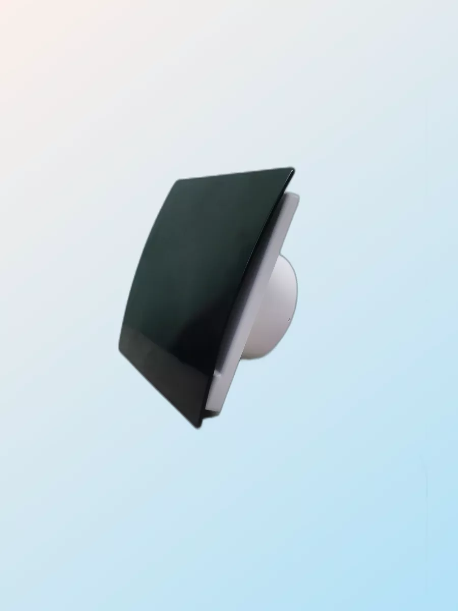 Вытяжной вентилятор LUNA 100 черный.