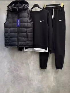 Спортивный костюм мужской Nike комплект тройка MASA 15 208087755 купить за 3 061 ₽ в интернет-магазине Wildberries