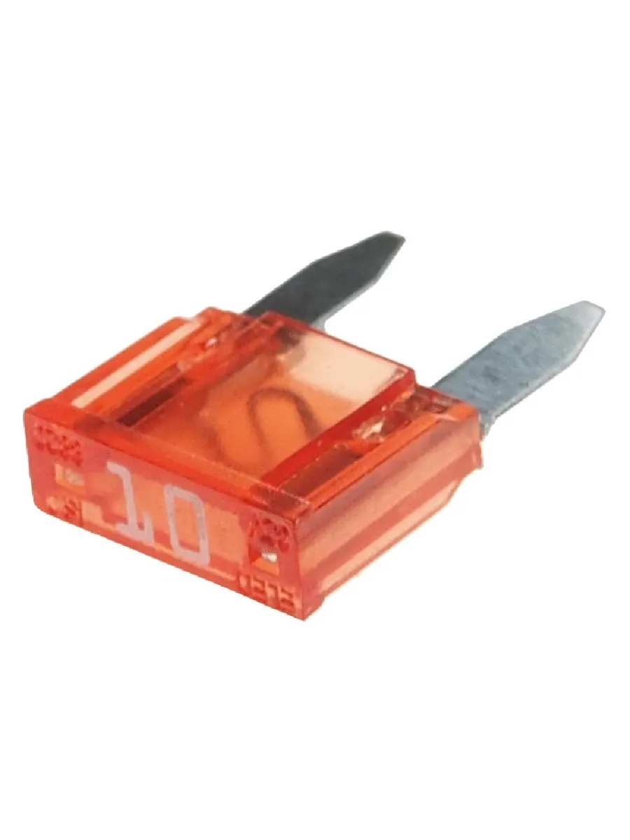 Предохранитель 10A флажковый MINI BOSCH