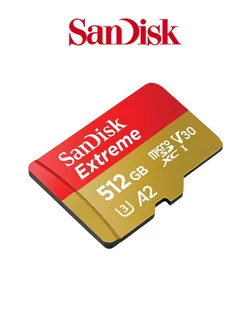 Карта памяти Extreme 512 Гб Sandisk 208123786 купить за 5 040 ₽ в интернет-магазине Wildberries