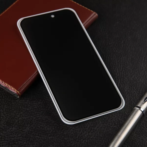 Защитное стекло для iPhone 15 Pro, антишпион, 9H, 0.33 мм