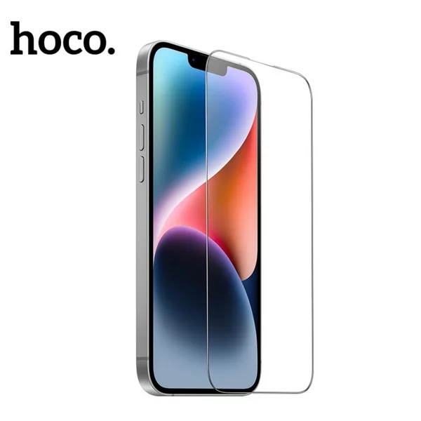 Защитное стекло Hoco для Iphone 15 Plus, Full-screen, 0.4 мм
