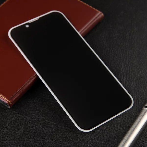 Защитное стекло для iPhone 13 mini, антишпион, 9H, 0.33 мм
