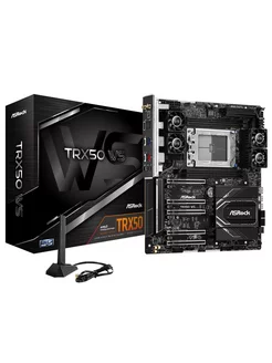 Материнская плата TRX50 WS, Socket sTR5, AMD TRX50,ATX Asrock 208191275 купить за 71 317 ₽ в интернет-магазине Wildberries