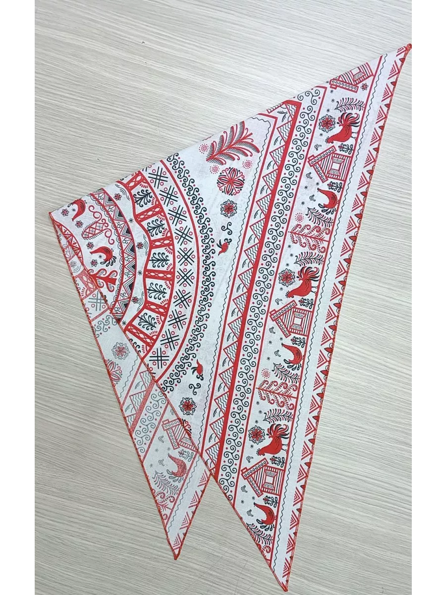 Косынка на голову хлопок летняя