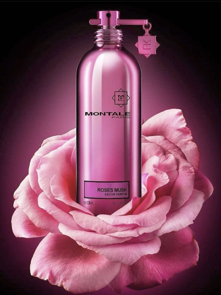 Женского мускуса. Montale Roses Musk 100ml. Парфюм Монталь Roses Musk. Духи Монталь розовый мускус.