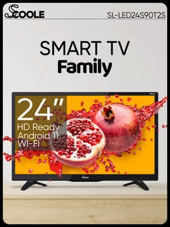 Телевизор Smart TV SL-LED24S90T2S HD Scoole 208255289 купить за 9 832 ₽ в интернет-магазине Wildberries