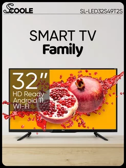 Телевизор Smart SL-LED32S49T2S Scoole 208261099 купить за 10 519 ₽ в интернет-магазине Wildberries