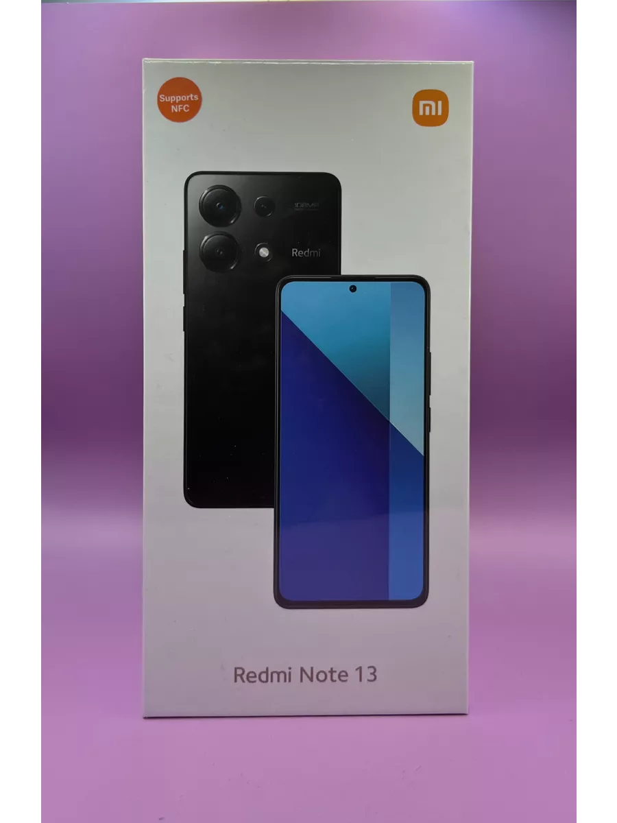 Смартфон Xiaomi Redmi Note 13 8/256 ГБ, черный Xiaomi 208269246 купить за  17 463 ₽ в интернет-магазине Wildberries