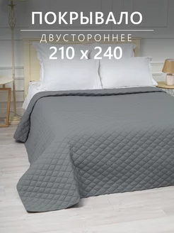 Покрывало Евро 210х240 см Двухстороннее Алиса by Goldtex 208284348 купить за 1 667 ₽ в интернет-магазине Wildberries