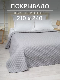 Покрывало Евро 210х240 см Двухстороннее Алиса by Goldtex 208284349 купить за 1 670 ₽ в интернет-магазине Wildberries