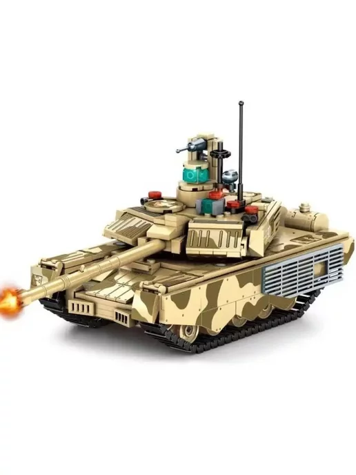 LEGO Конструктор 207004 - Российский танк T90S (aнaлoг), вариант, фото 3