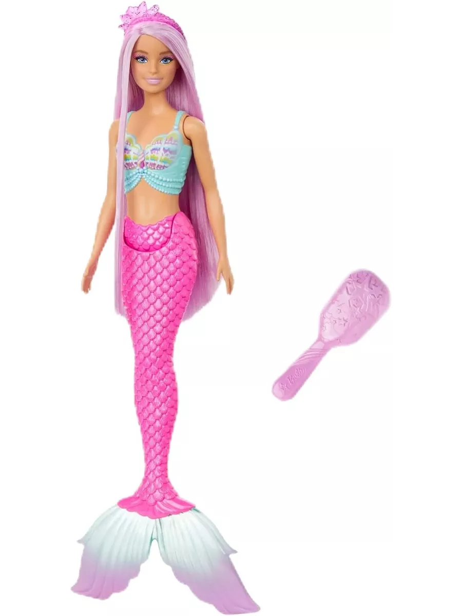 Кукла Русалка Барби Barbie 208297491 купить за 2 859 ₽ в интернет-магазине  Wildberries