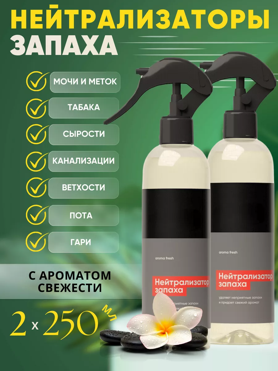 Нейтрализатор запаха животных, пота, мочи, для дома 2 штуки CLEAN BOX  208300488 купить за 417 ₽ в интернет-магазине Wildberries