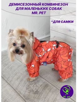 Демисезонный комбинезон для маленьких собак Mr.pet одежда для собак 208360763 купить за 2 430 ₽ в интернет-магазине Wildberries