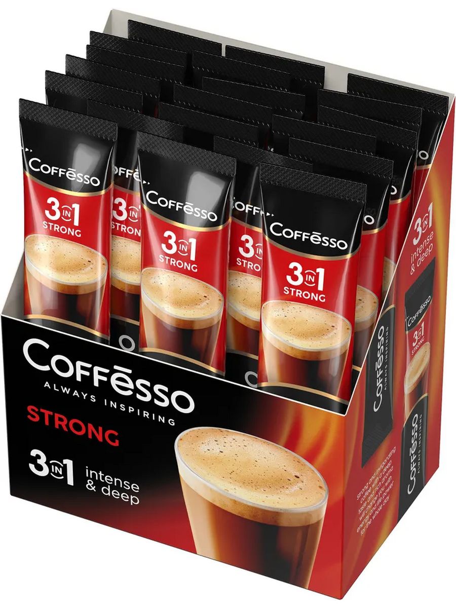 Cofesso 3 в 1. Кофейный напиток Coffesso "кофе растворимый Classic 3в1" стик, 20х15г. Карточка товара кофе фильтр. Крнстик 20-0124.