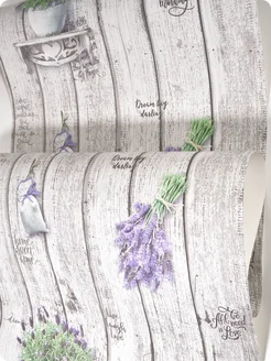 Обои бумажные под дерево Лаванда10 - 2 рулона. Купить обои на стену. Изображение 12