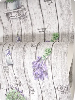 Обои бумажные под дерево Лаванда10 - 4 рулона. Купить обои на стену. Изображение 13