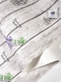 Обои бумажные под дерево Лаванда10 - 4 рулона. Купить обои на стену. Изображение 3