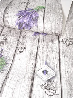 Обои бумажные под дерево Лаванда10 - 4 рулона. Купить обои на стену. Изображение 6