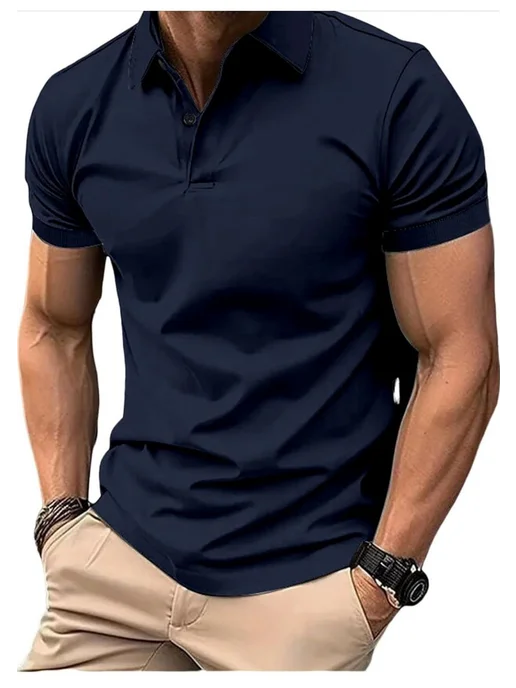K&A fashion футболки поло, синий