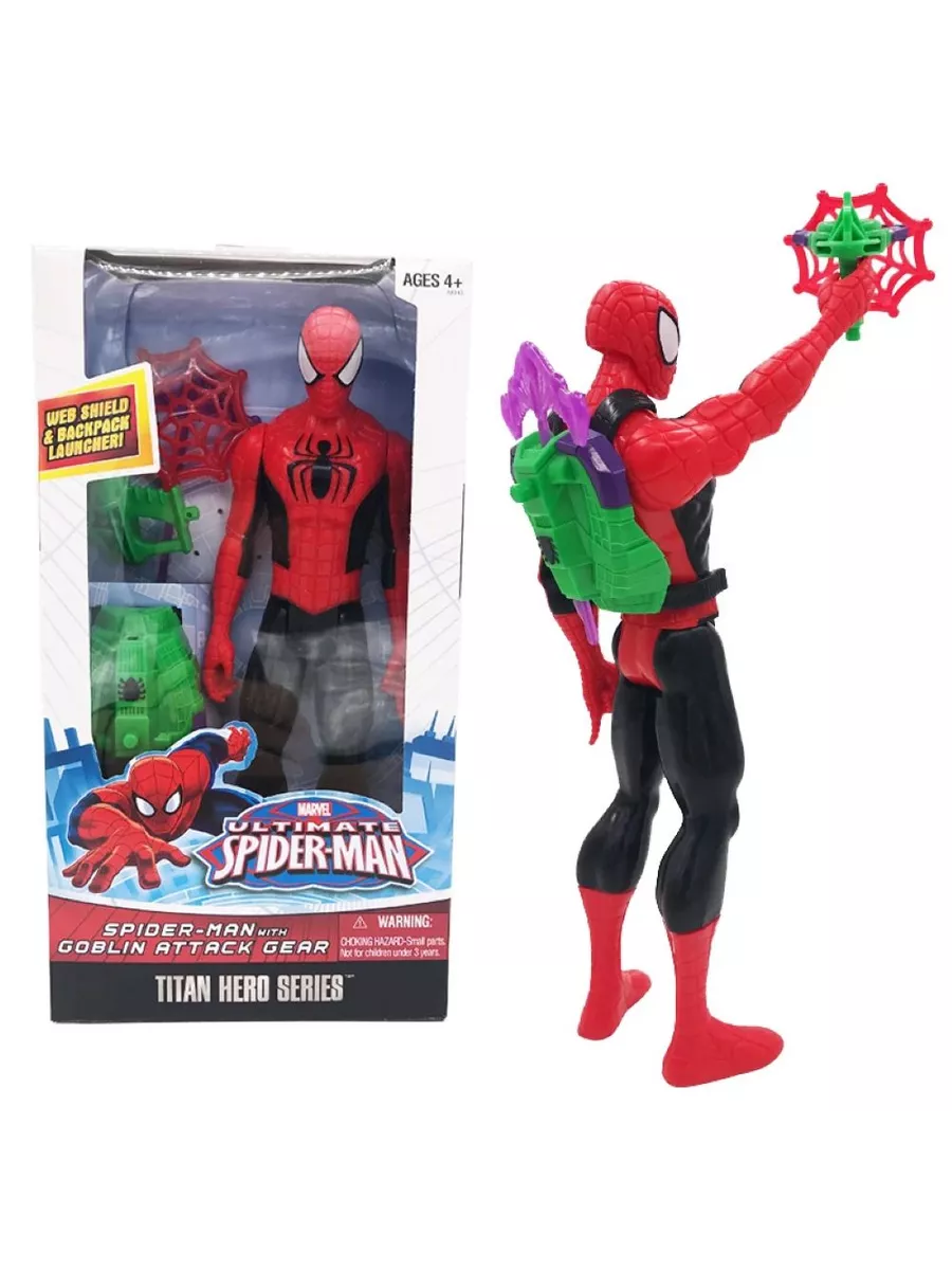 Фигурка игрушка Marvel SPIDERMAN Человек Паук A8343 hasbro 208469153 купить  за 1 398 ₽ в интернет-магазине Wildberries