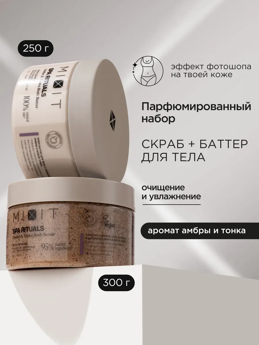 Антицеллюлитный скраб для...