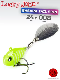 Тейл-спиннер BASARA TAIL SPIN 24г, цвет 008 LUCKY JOHN 208531953 купить за 666 ₽ в интернет-магазине Wildberries