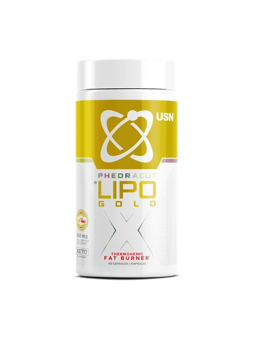 USN Lipo Gold X 80's капсулы по 580 мг, 80 капсул, золотой