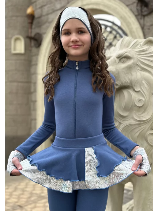 Olivi Classic Митенки утепленные, белый, фото 4