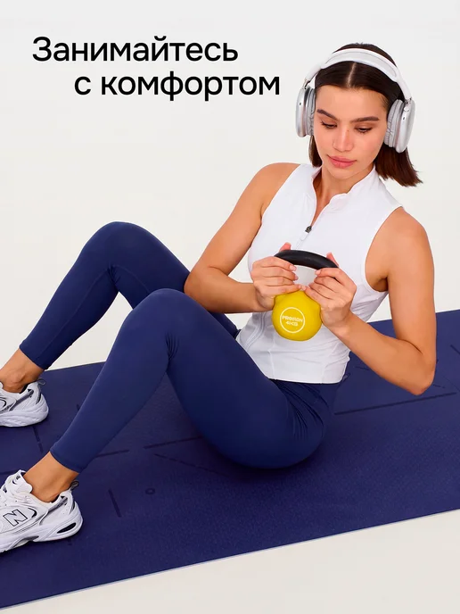 PROIRON Гиря 16 кг чугунная, неопреновая, 4 кг, фото 6