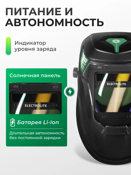 ELECTROLITE Маска сварочная Ф9 VISION, вариант, фото 5
