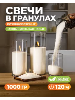 Насыпные свечи восковые слоновая кость 1 кг RosCandles 208748439 купить за 733 ₽ в интернет-магазине Wildberries