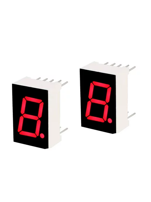 GSMIN LED Семисегментный индикатор 5161AS 0.56" (Красный), красный, фото 2