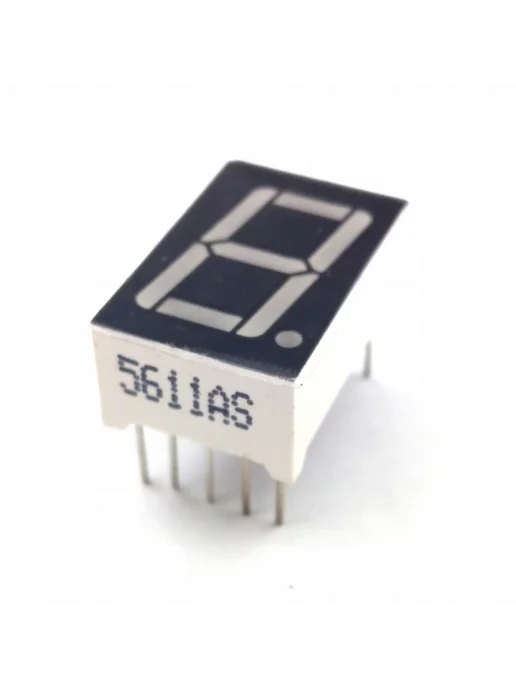 GSMIN LED Семисегментный индикатор 5161AS 0.56" (Красный), красный, фото 5