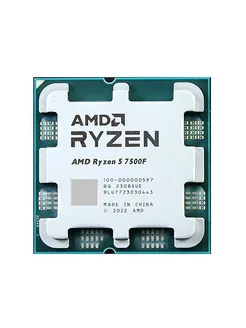 Процессор AMD Ryzen 5 7500F OEM (без кулера) AMD 208792317 купить за 14 555 ₽ в интернет-магазине Wildberries