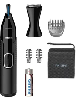 Триммер для носа, ушей и бровей NT5650 16 Philips 208802040 купить за 3 302 ₽ в интернет-магазине Wildberries