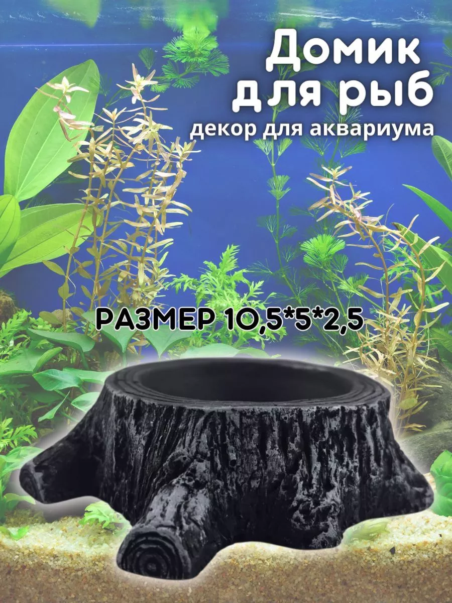 Домики для рыбок – купить в Москве, цена руб., продано 12 июня – Аквариумистика