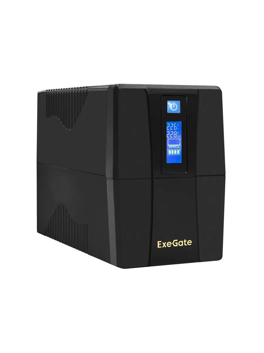ИБП SpecialPro Smart LLB-600 LCD AVR, 600VA/360Вт, 2 розетки